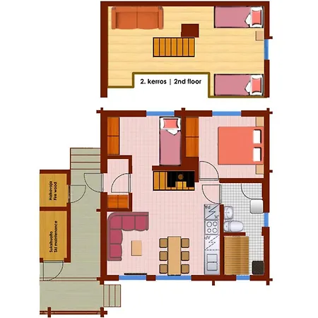 Tunturikoivu B2 By Interhome Feriehus Saariselkä
