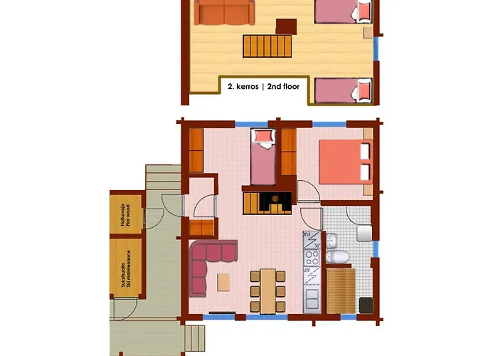 Tunturikoivu B2 By Interhome Дом отдыха Саариселькя